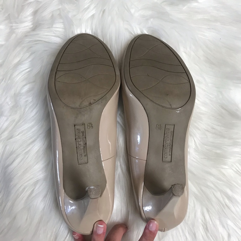 [Comfort Plus] Nude Round Toe Heel - Picture 4 of 7